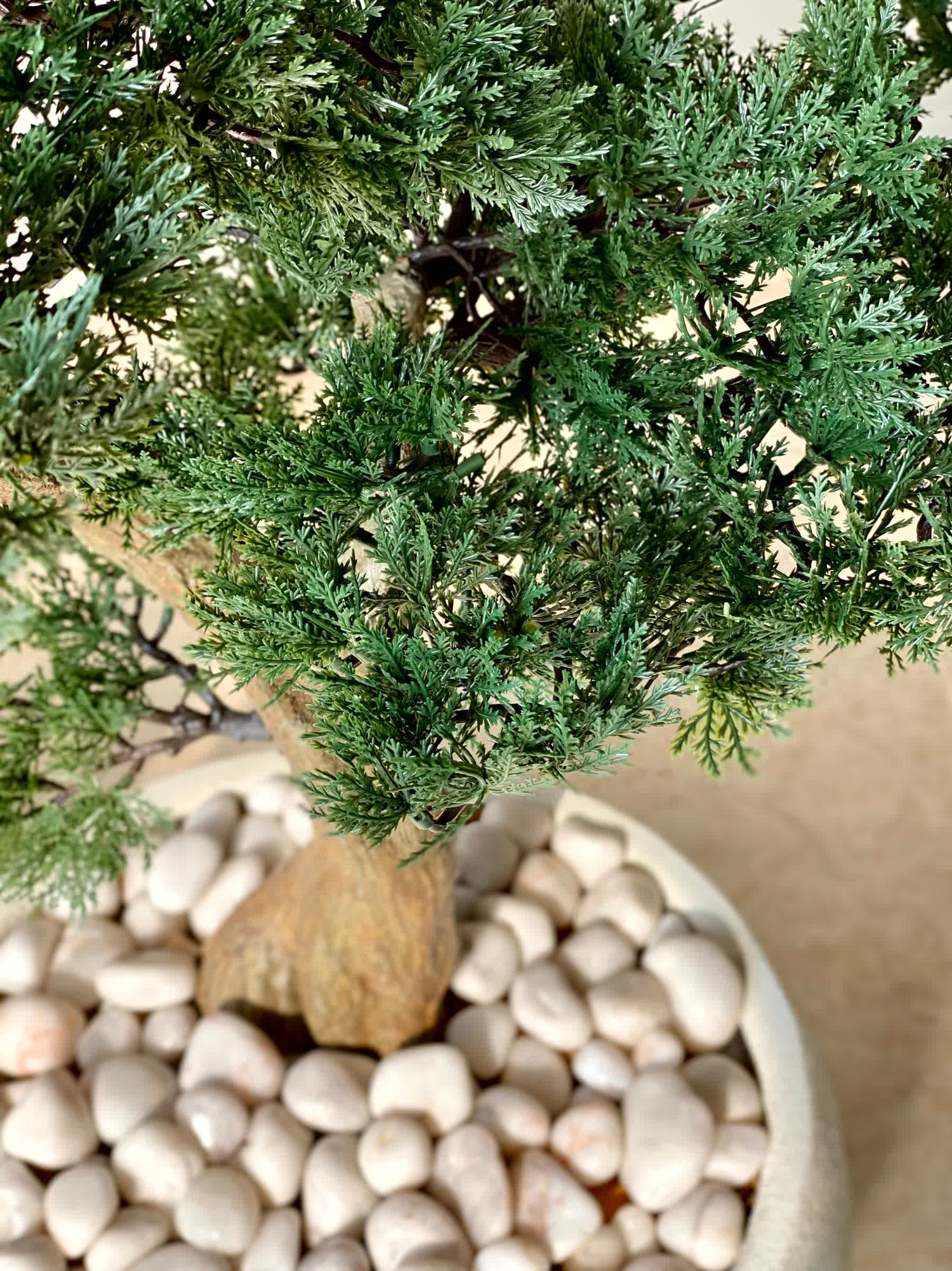 Artificial Cypress Bonsai Plant - 3 Feet