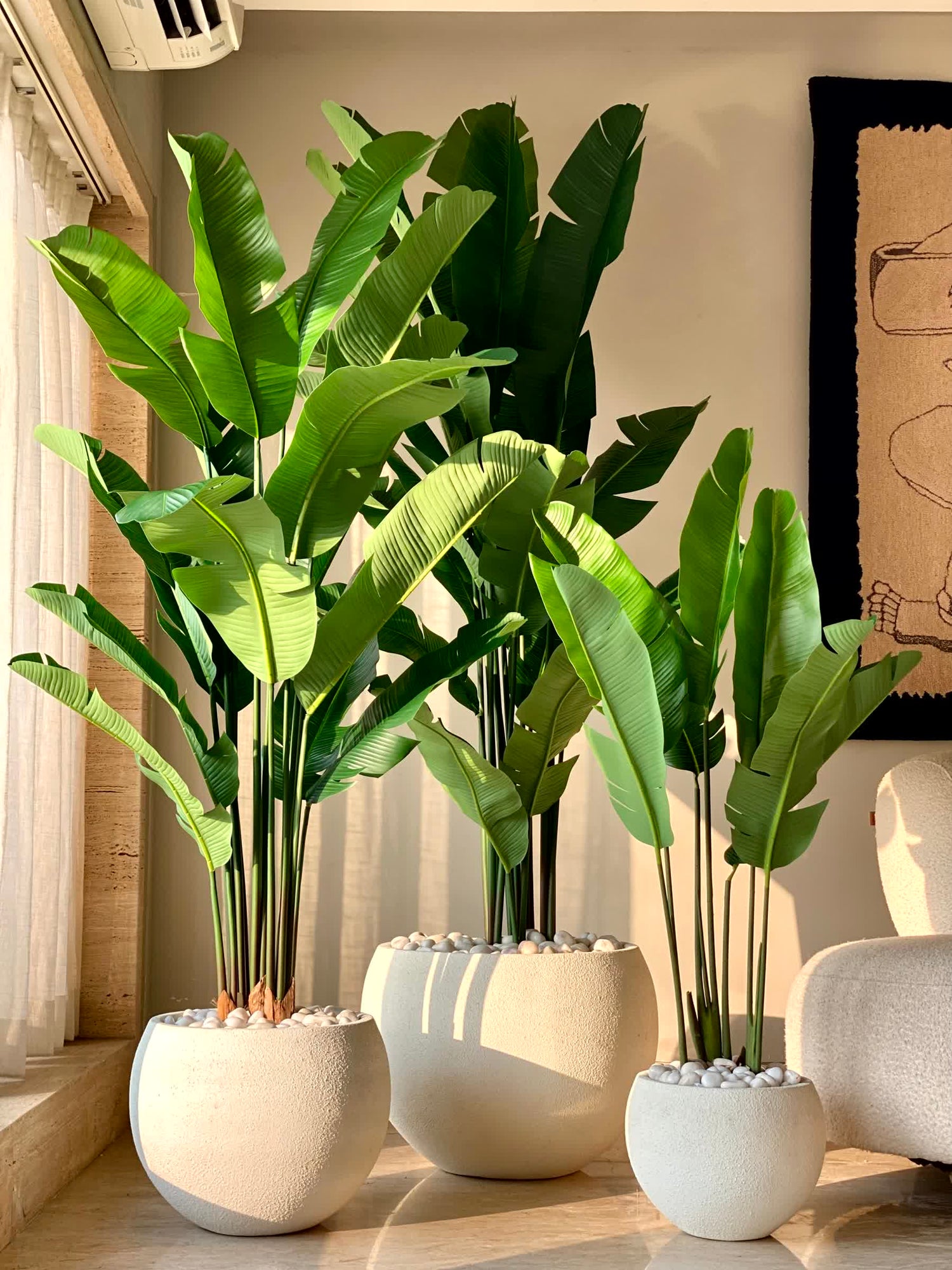 Artificial Coastal Palm Plant - 7 Feet