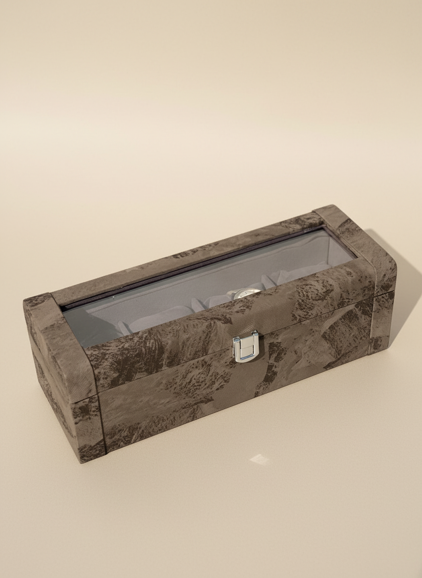 Indo Mocha Watch Box - 4 Slots