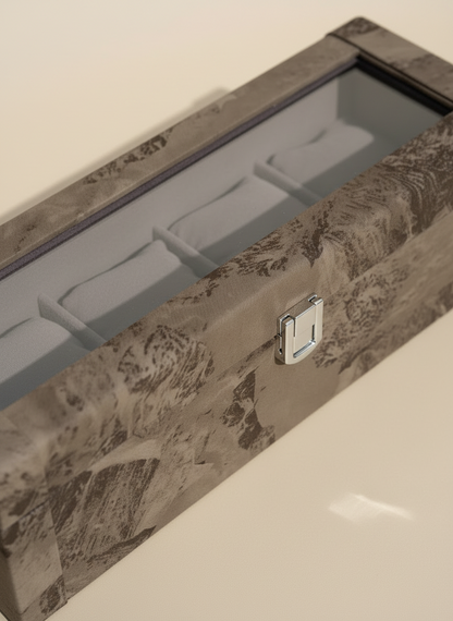 Indo Mocha Watch Box - 4 Slots