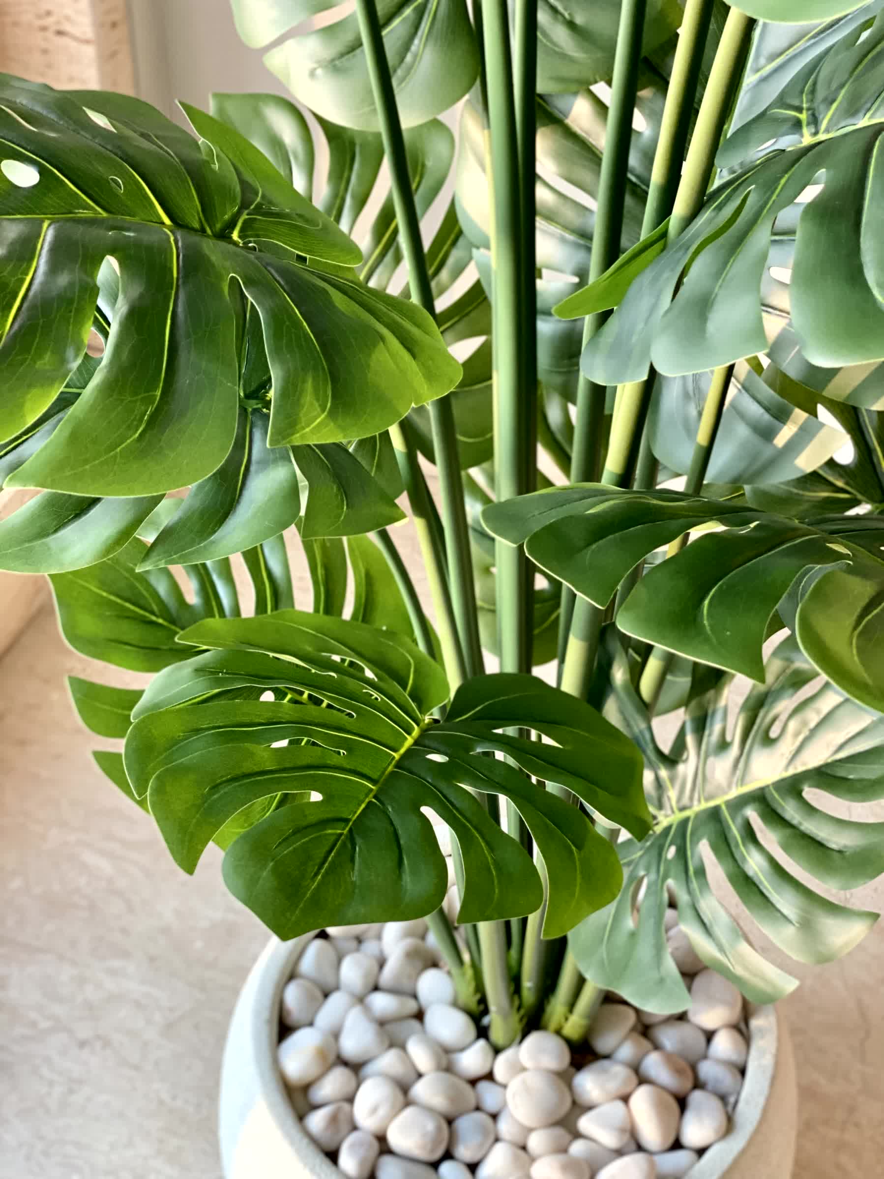 Artificial Tropical Monstera Plant - 5 Feet