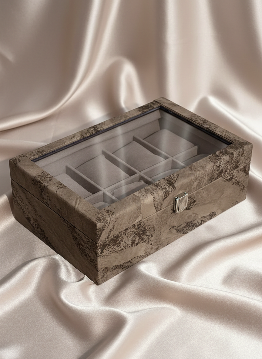 Indo Mocha Watch Box - 8 Slots