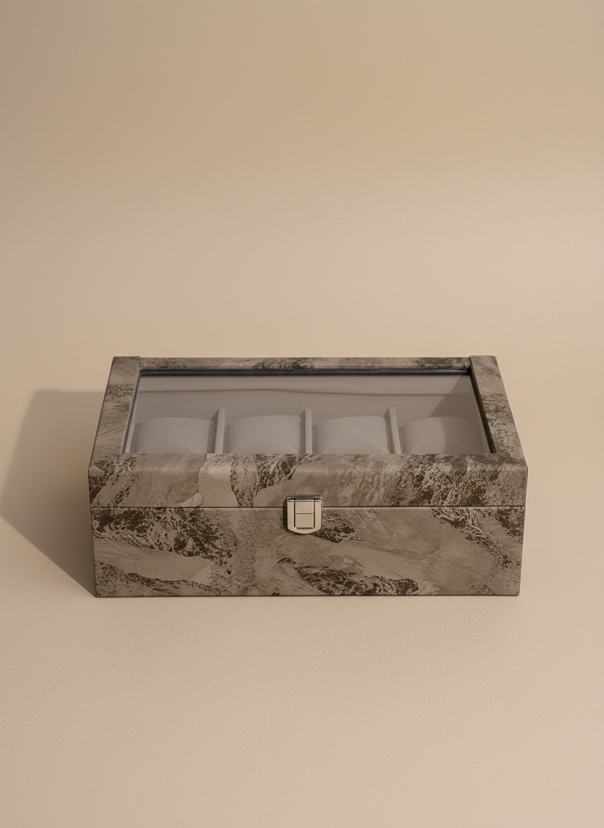 Indo Mocha Watch Box - 8 Slots