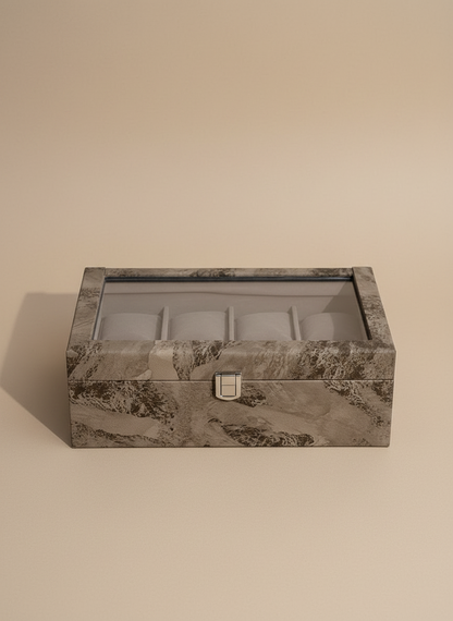 Indo Mocha Watch Box - 8 Slots