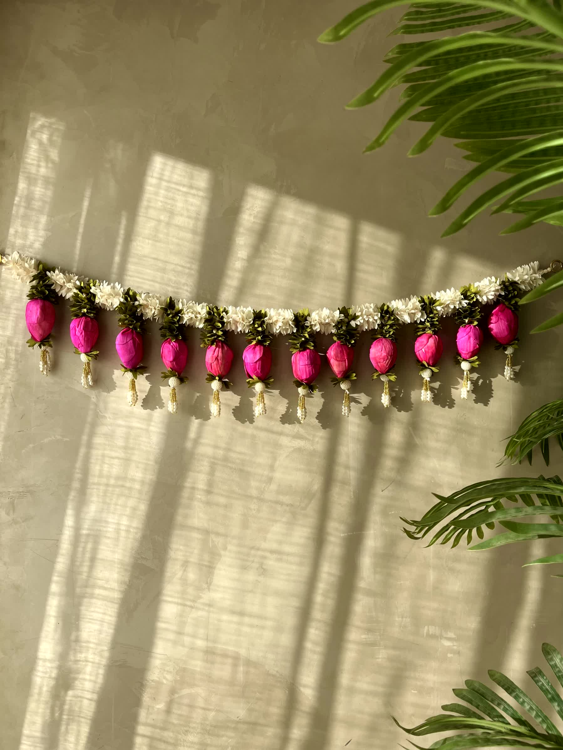 Festive Shubh Lotus Toran