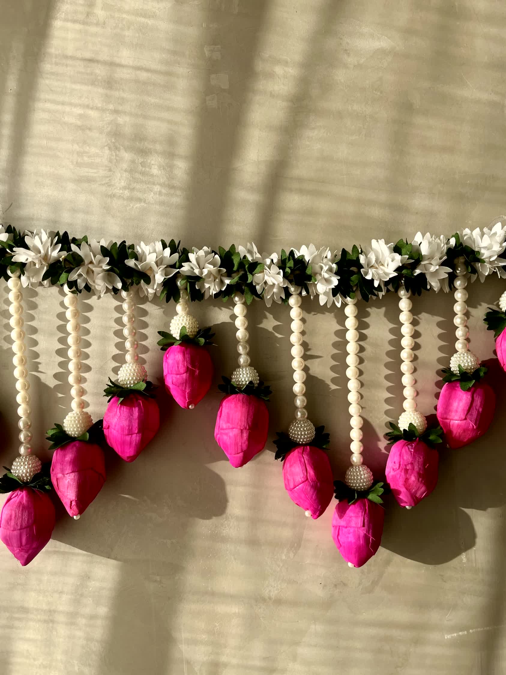 Festive Lotus Ladi Toran