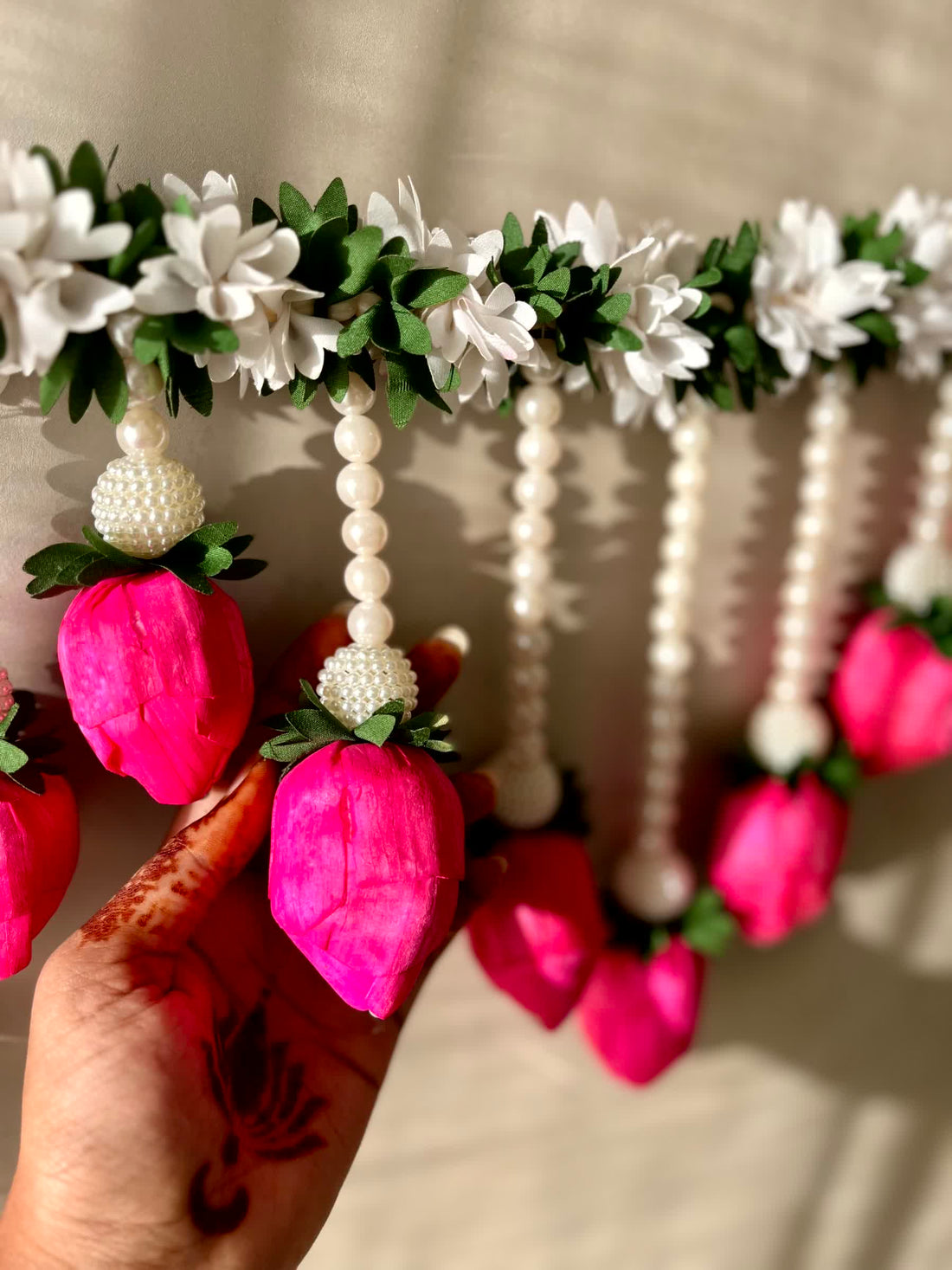 Festive Lotus Ladi Toran