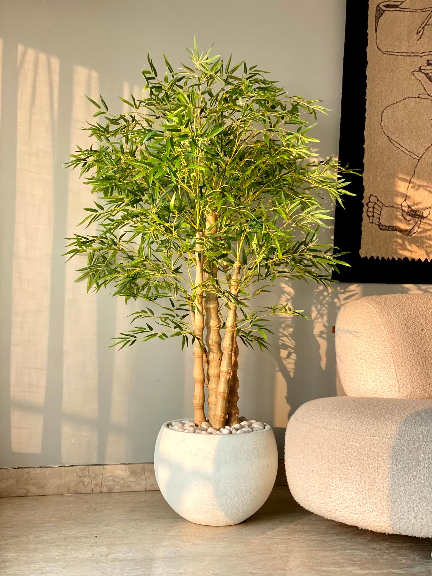 Artificial Tropical Bamboo Plant - 5 Feet