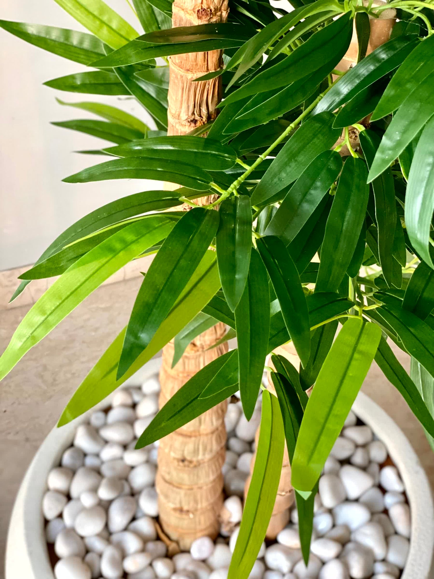 Artificial Timber Bamboo Plant - 7 Feet