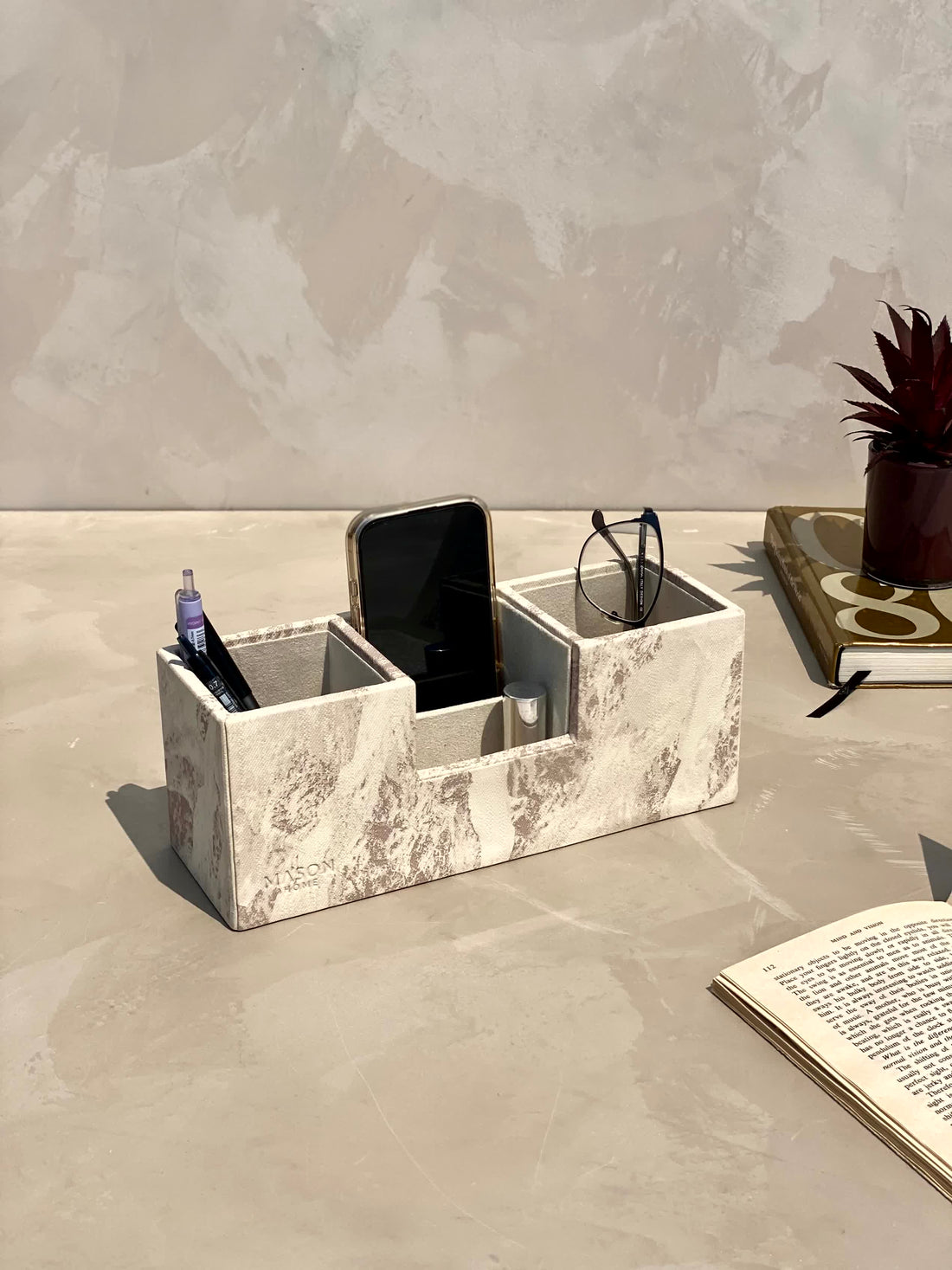 Indo Latte Desk Organizer