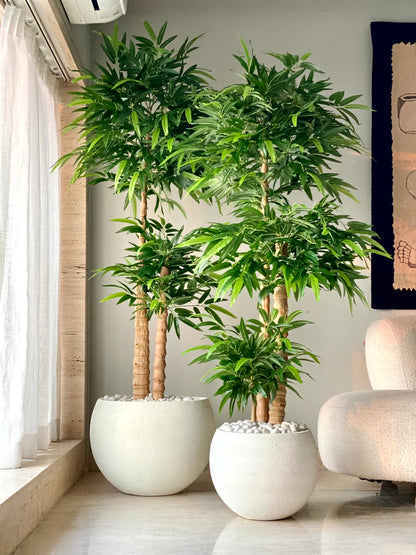 Artificial Timber Bamboo Plant - 6 Feet