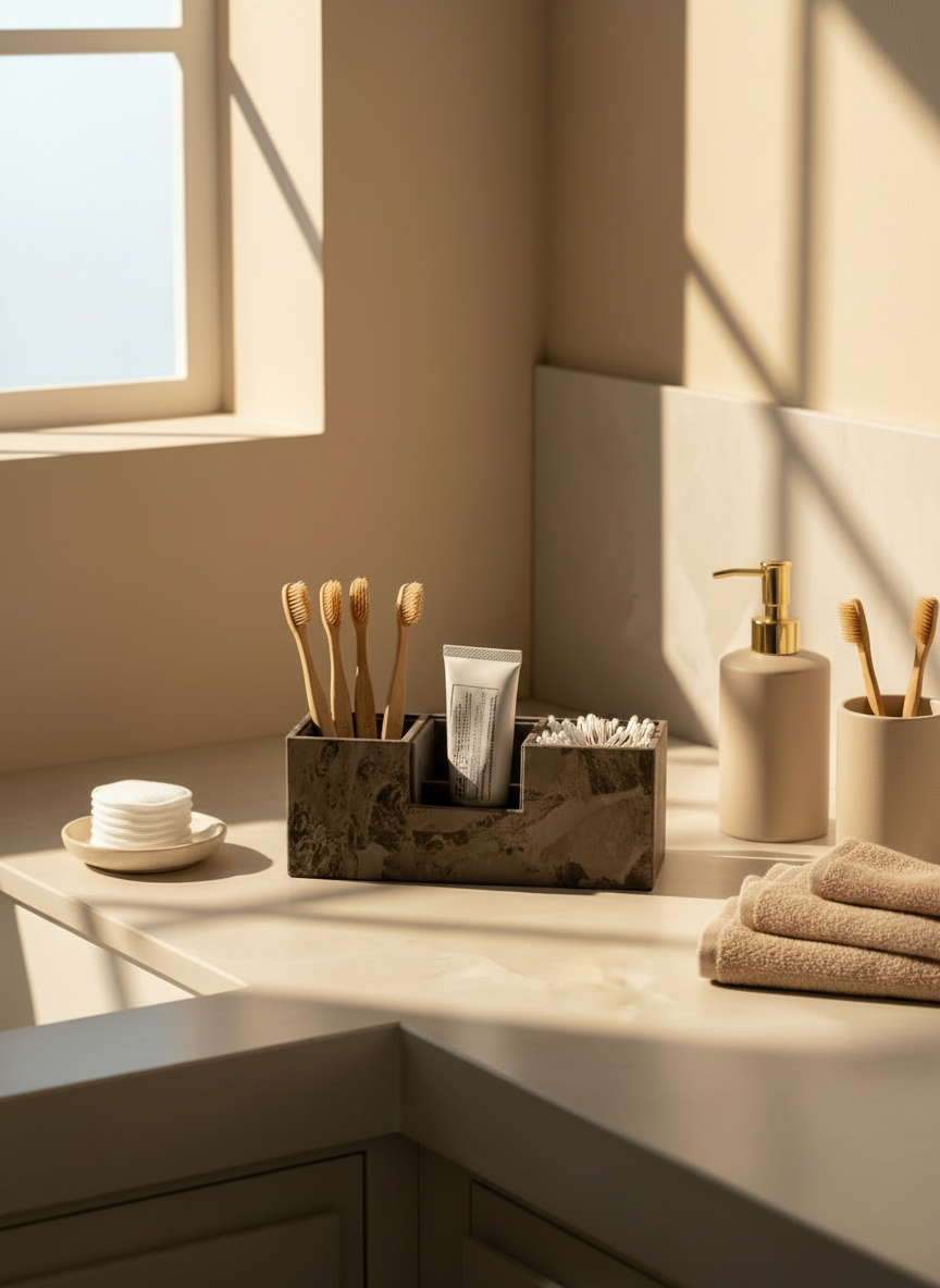 Indo Mocha Desk Organizer