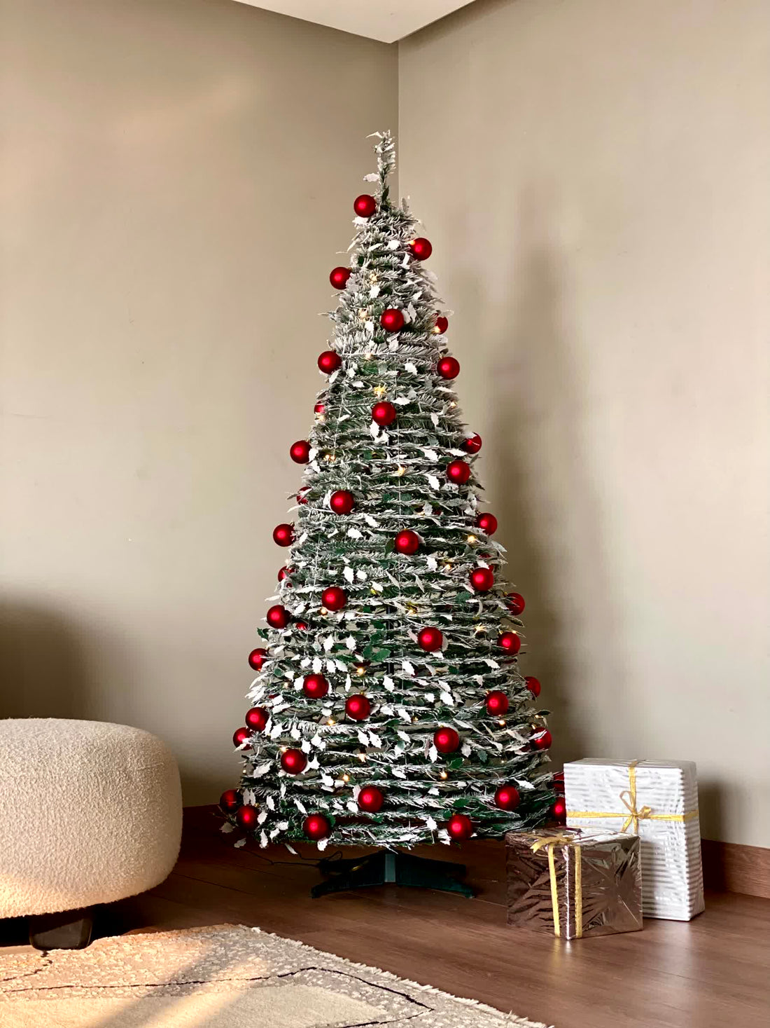 Christmas Shimmering Pine Tree - 6 Feet