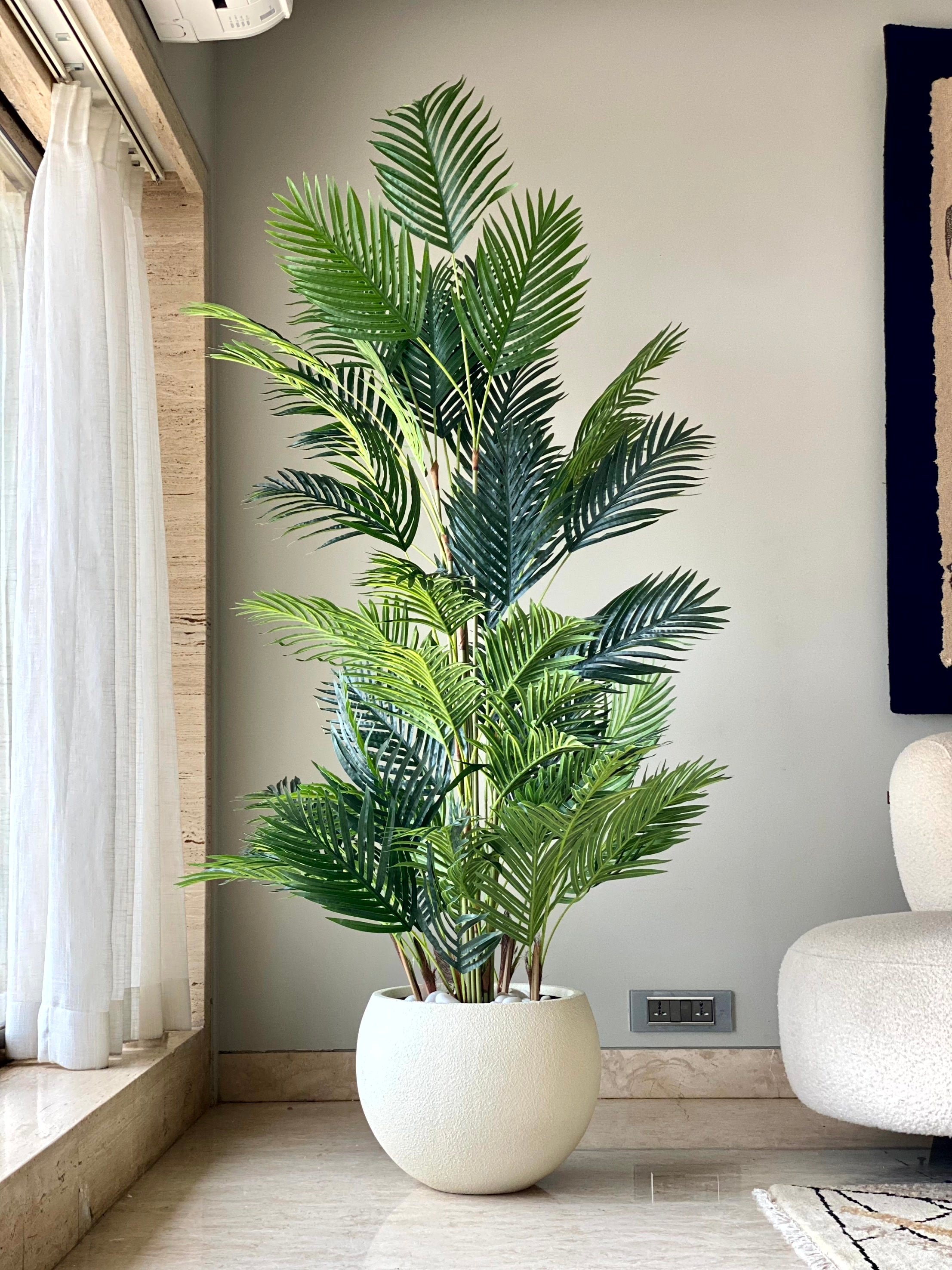 Artificial Silk Areca Palm Tree - 6 Feet