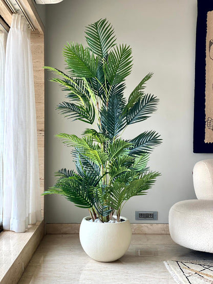 Artificial Silk Areca Palm Tree - 6 Feet