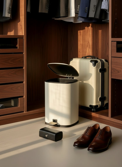 Merlowe Dustbin - Beige (6L)