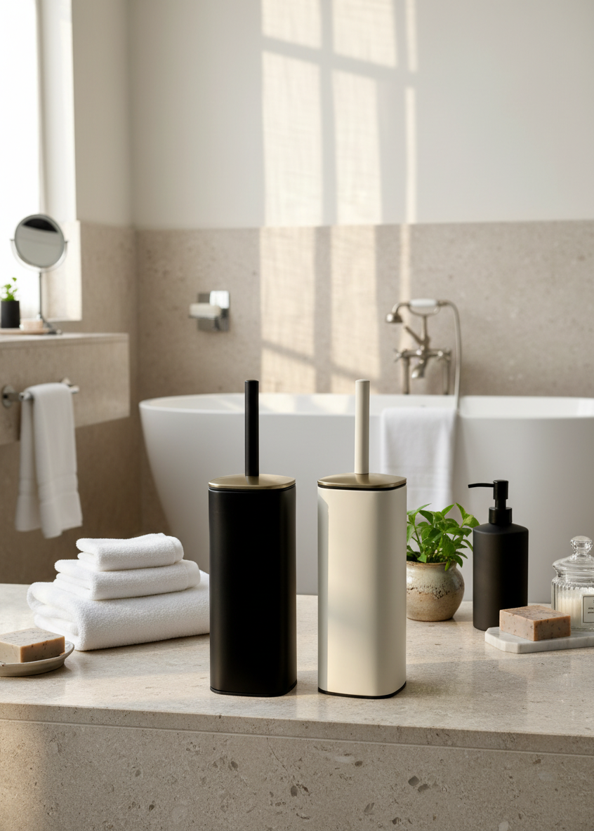 Merlowe Toilet Brush - Beige