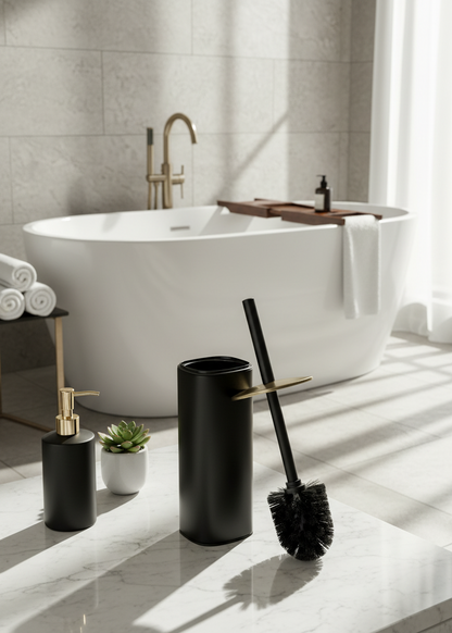 Merlowe Toilet Brush - Black