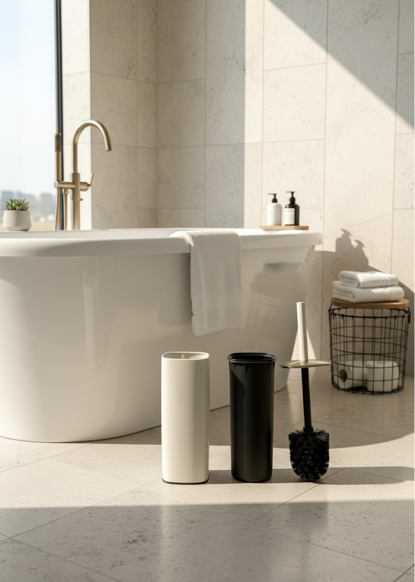 Merlowe Toilet Brush - Beige