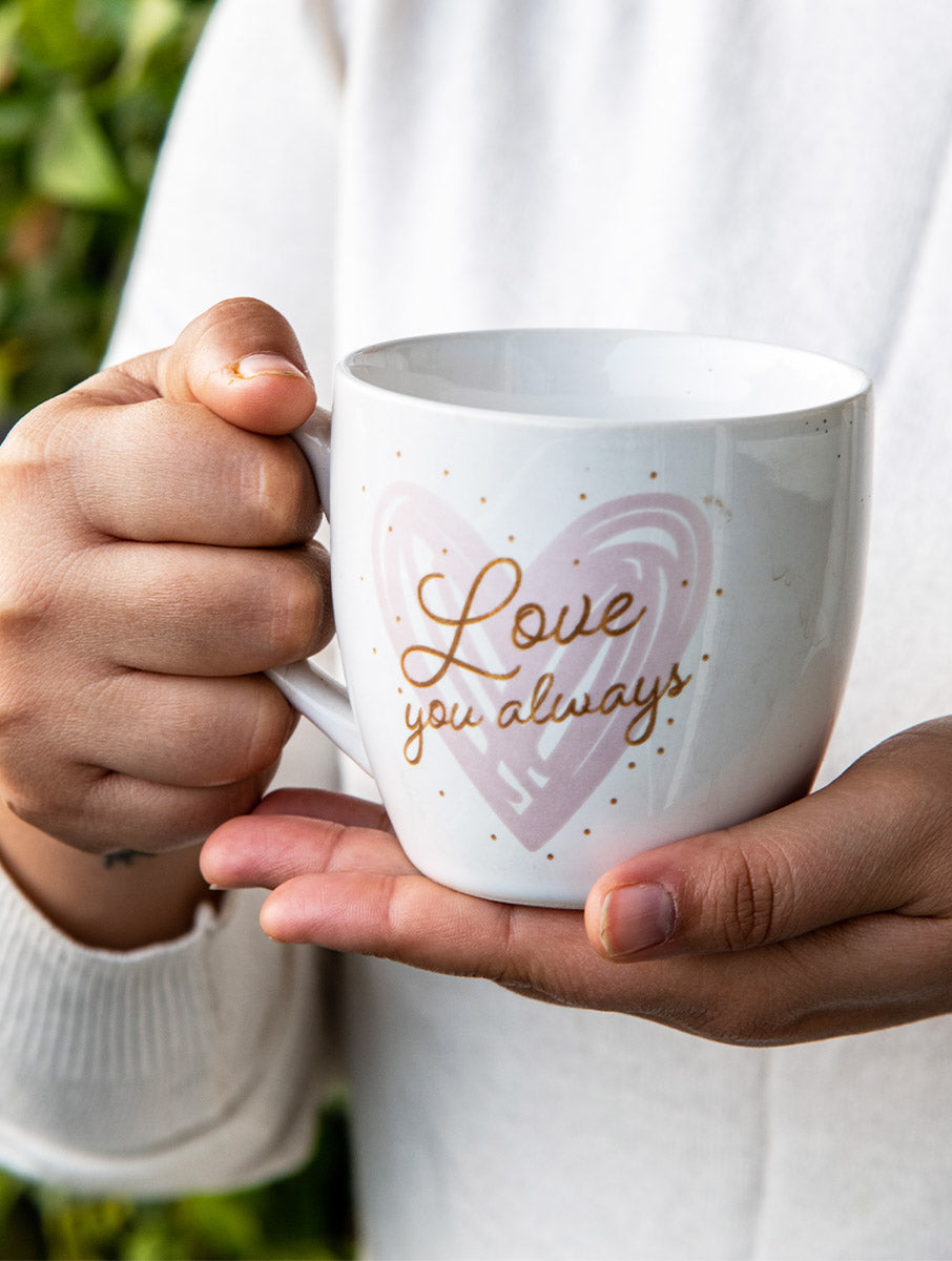 Love You Always Mug - Set of 2