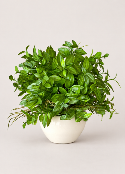 Artificial Green Schefflera Plant