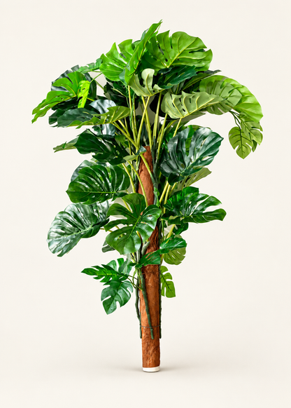 Artificial Monstera Majesty Pole Plant - 4 Feet