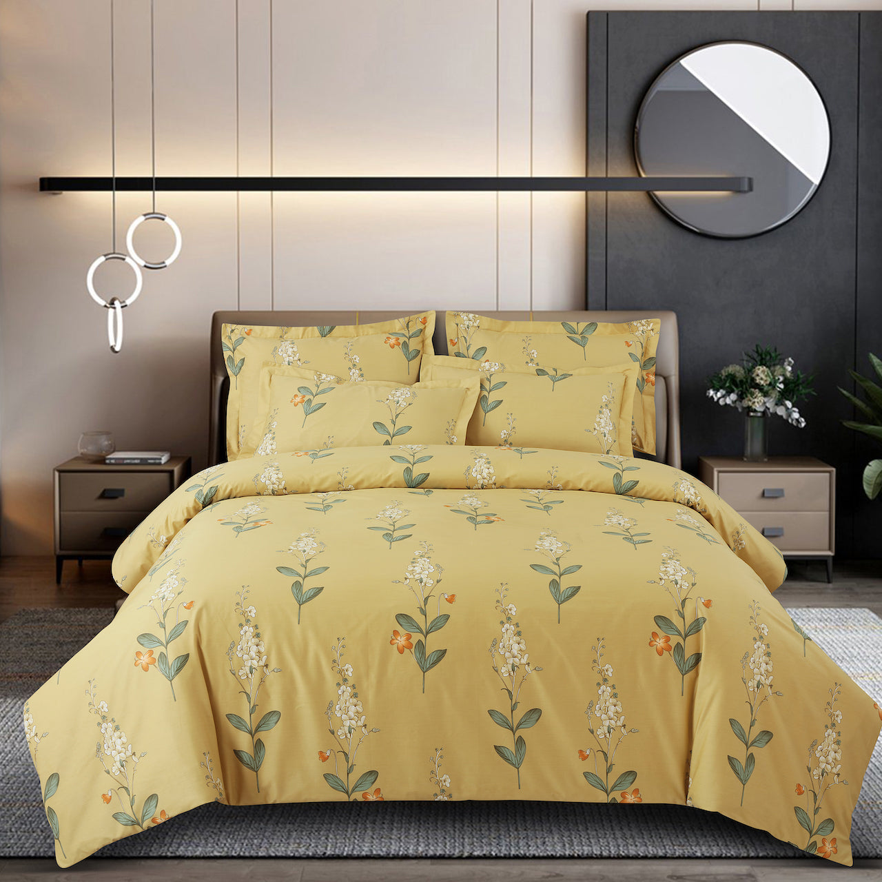 Basel Bedding Collection - Yellow