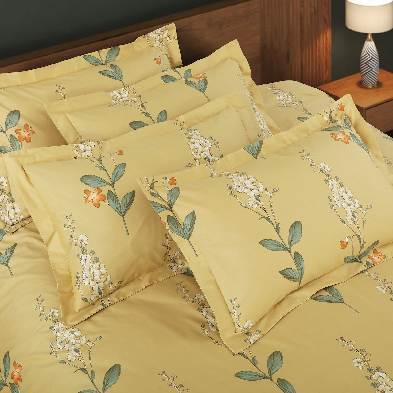 Basel Bedding Collection - Yellow