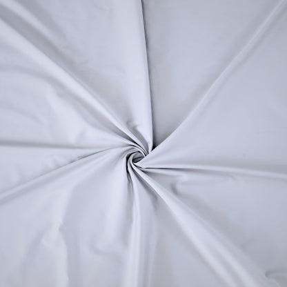 Jacquard King Size Bedsheet with 2 Pillow Covers-Silver Grey