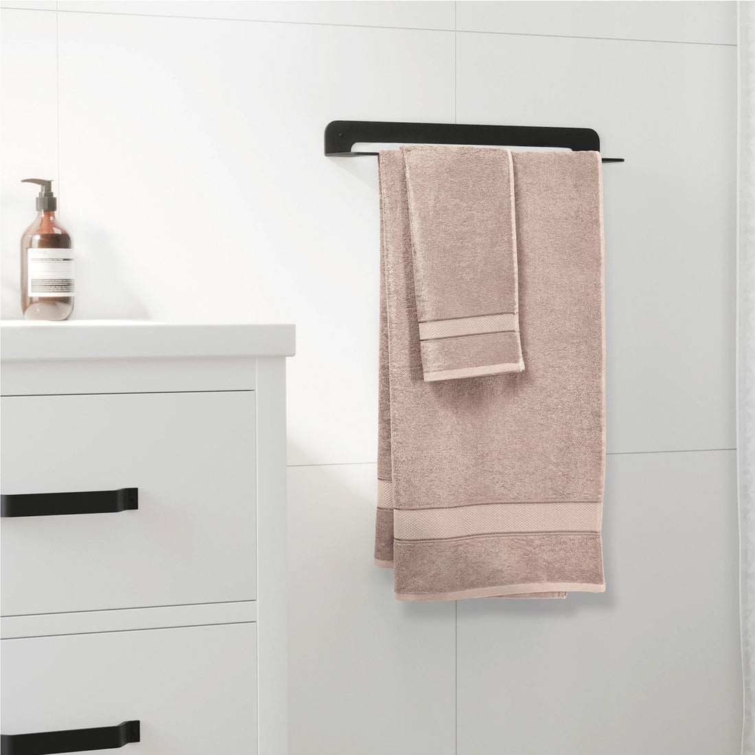 Bamboo Bath Towel-Beige