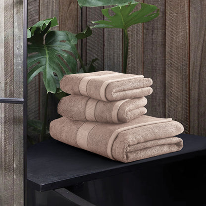 Zero Twist Bath Towel-Grey