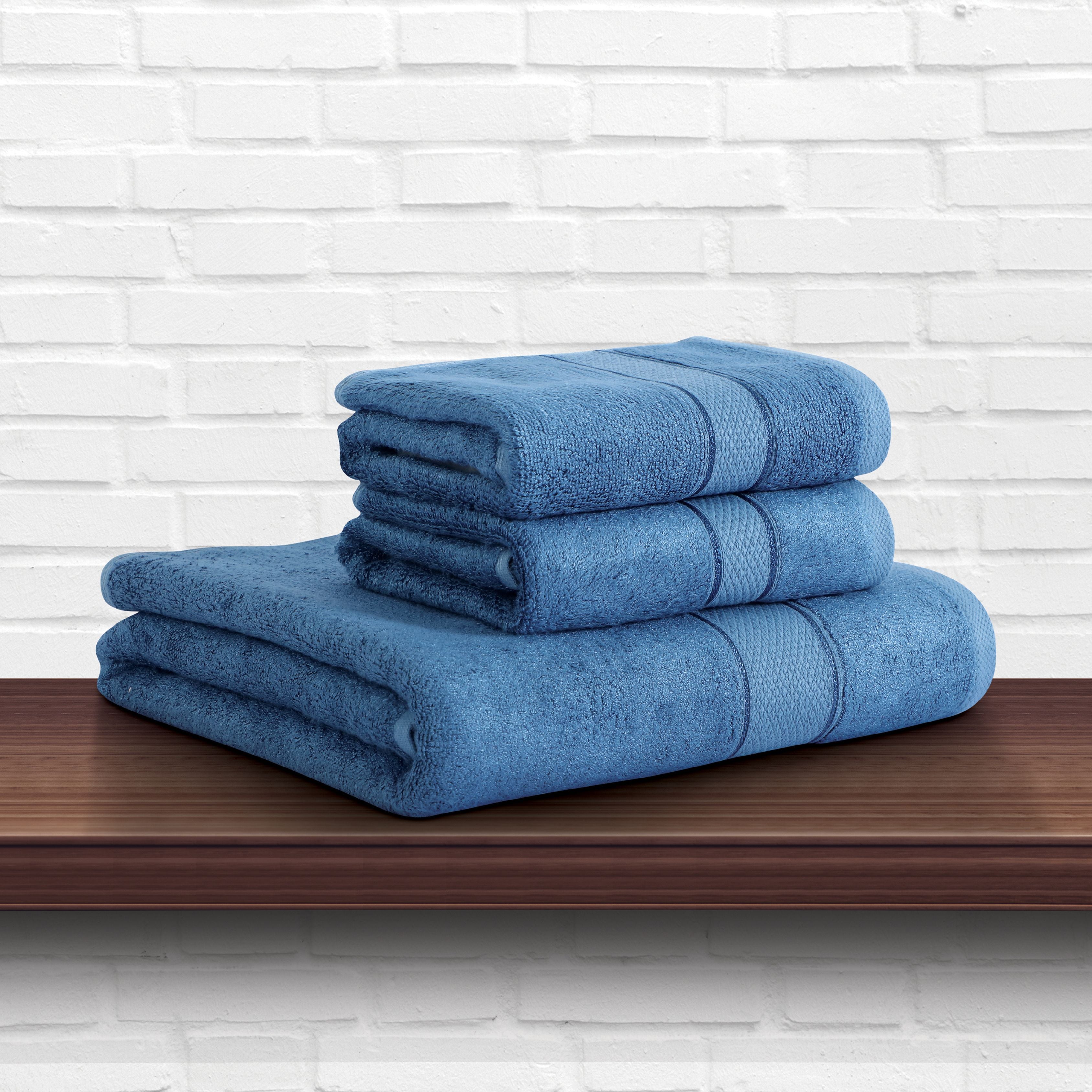 Bamboo Hand Towels -Blue