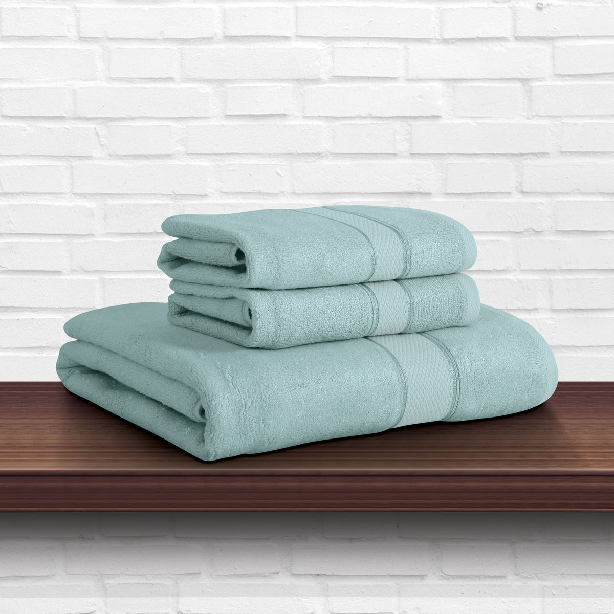 Bamboo Hand Towels -Mint Green