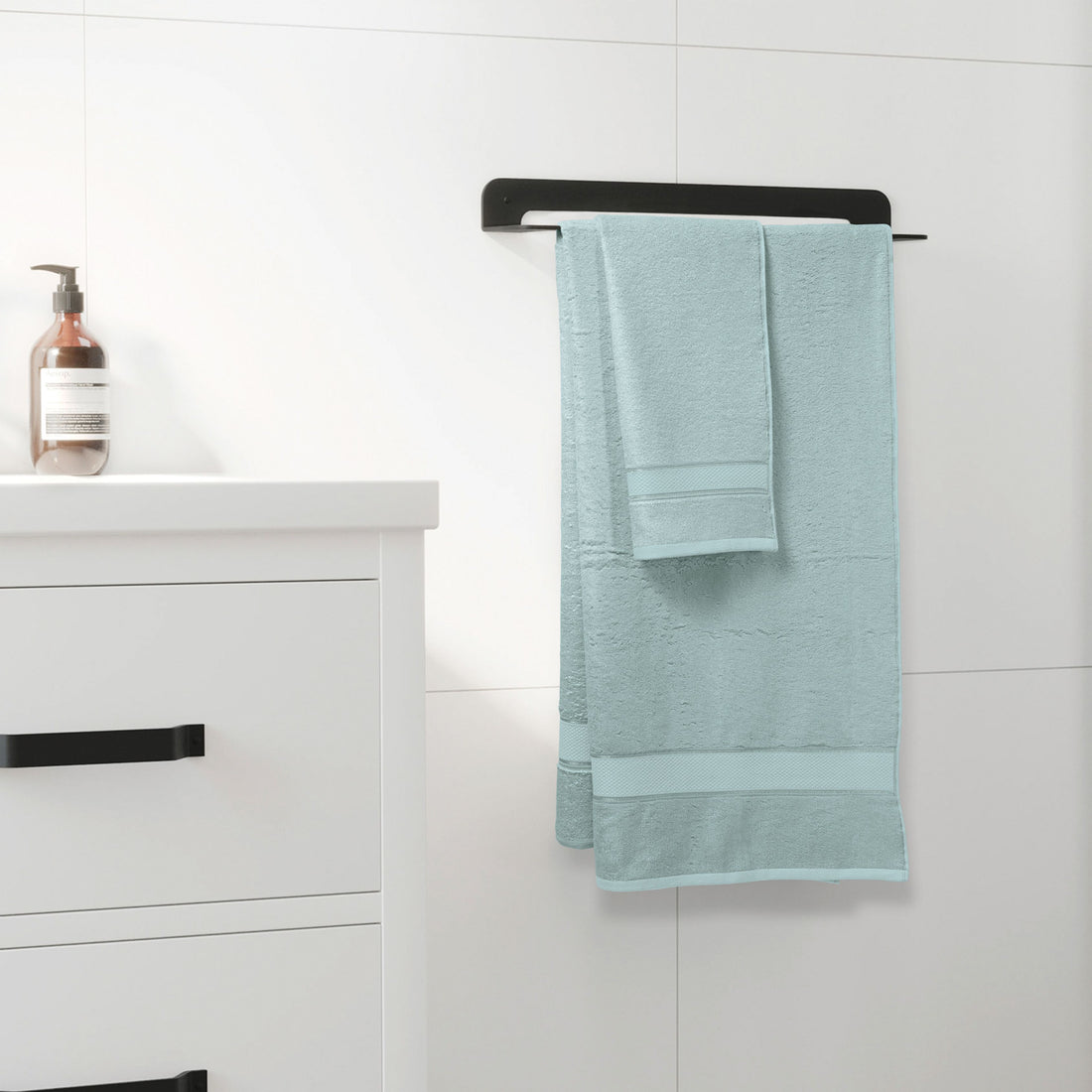 Bamboo Hand Towels -Mint Green