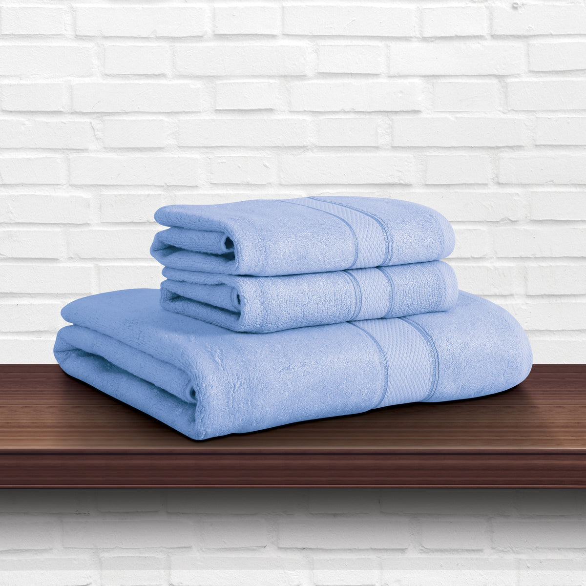 Bamboo Bath Towel-Sky Blue