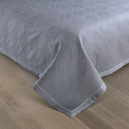 Kairo Quilted Bedcover - Grey