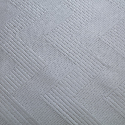 Kairo Quilted Bedcover - Pearl Grey