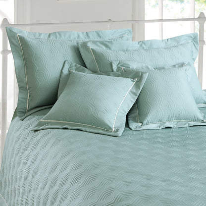 Kairo Quilted Bedcover - Mint Green