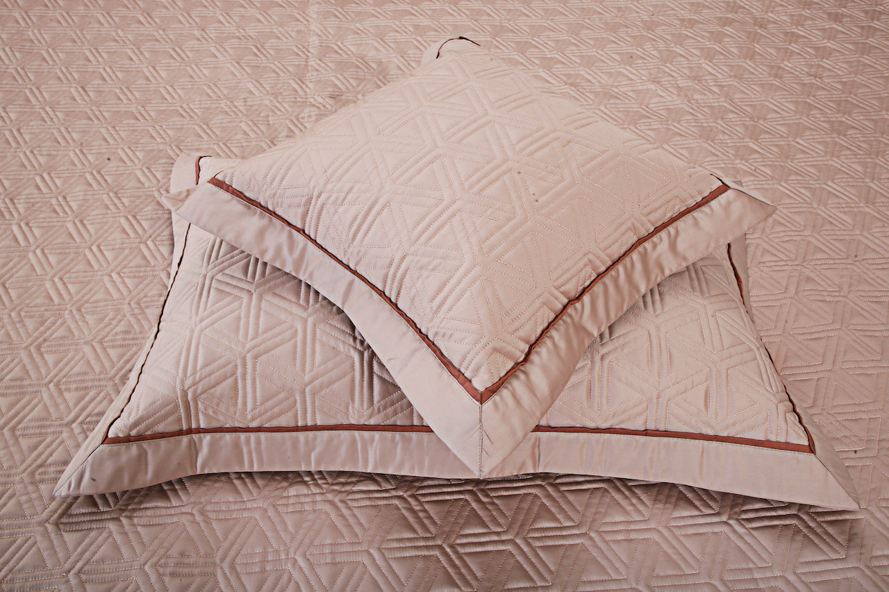 Kairo Quilted Bedcover - Beige