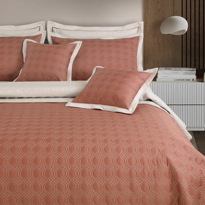 Luxe Bedspread Bedding Set - Cedar &amp; Beige