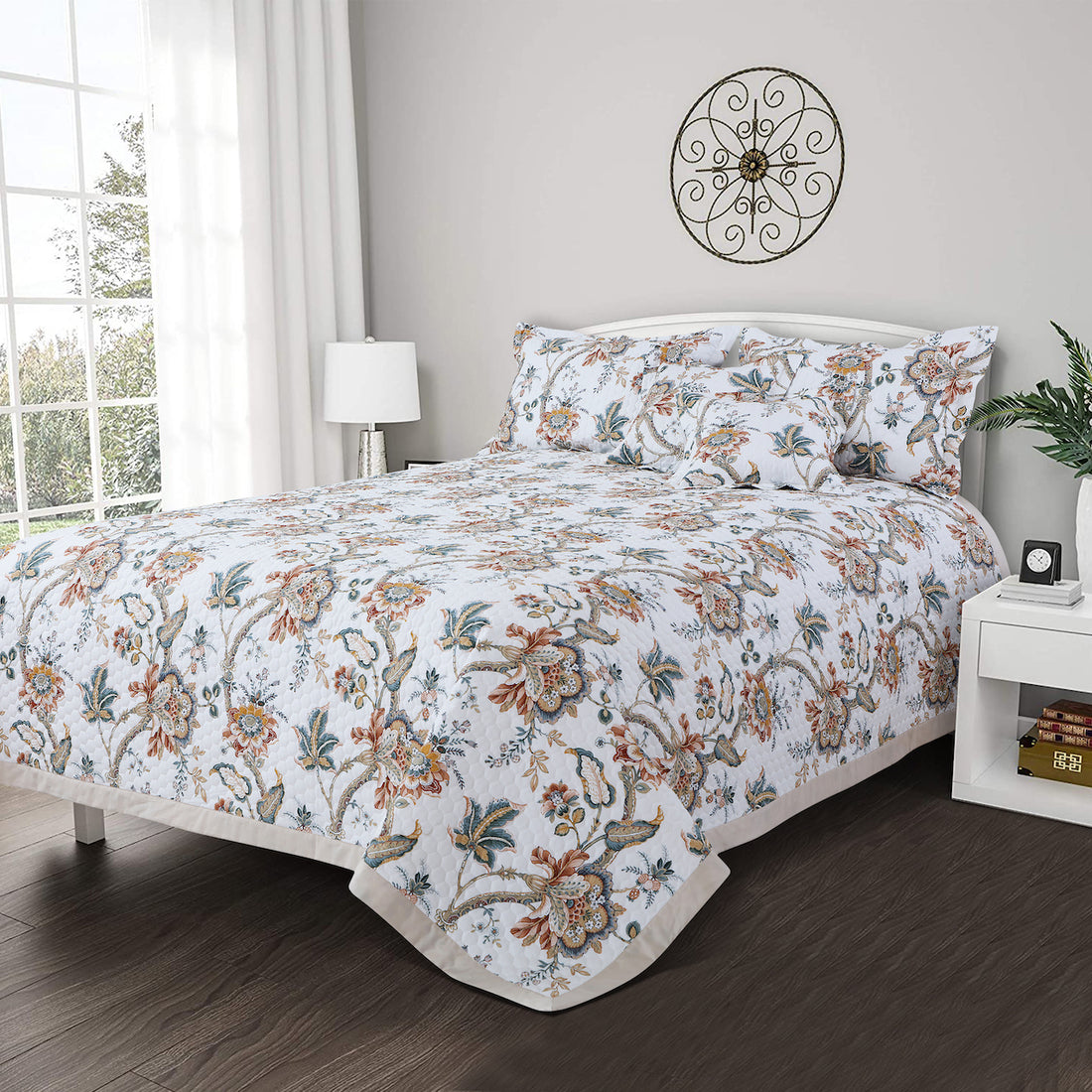 Royale Quilted Bedcovers - White