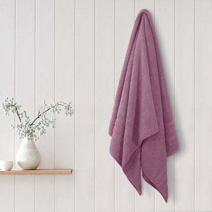 Zero Twist Hand Towels -Mauve