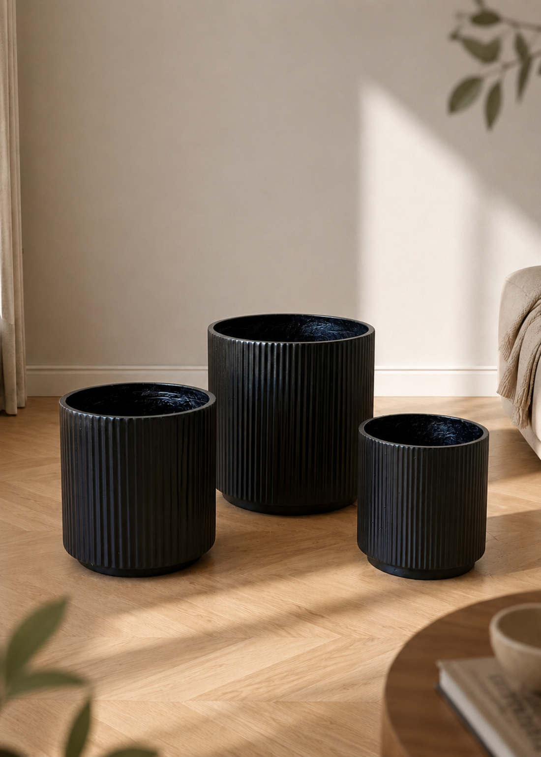 Linear Planters - Black