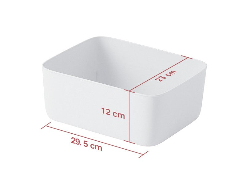 PP Big Storage Basket - White