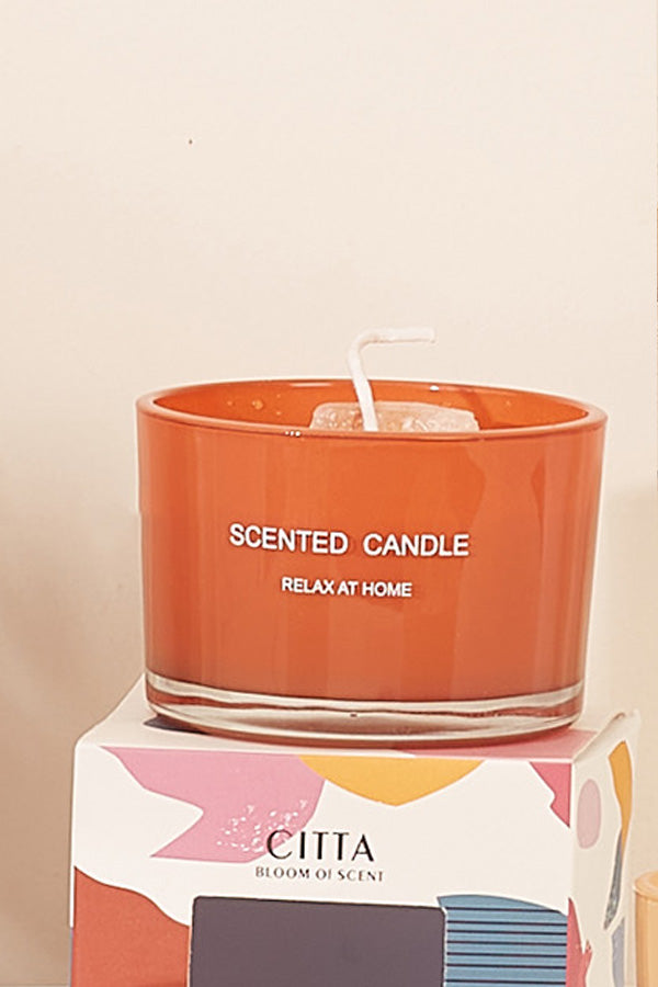 Peach Scented Candle - Small