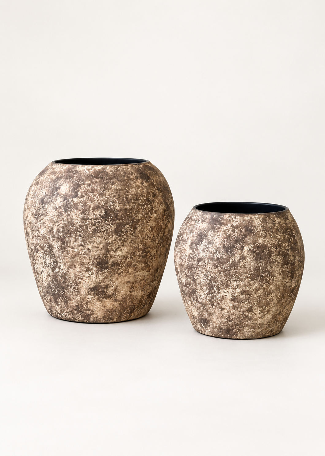 Fossil Planters - Aged Brown