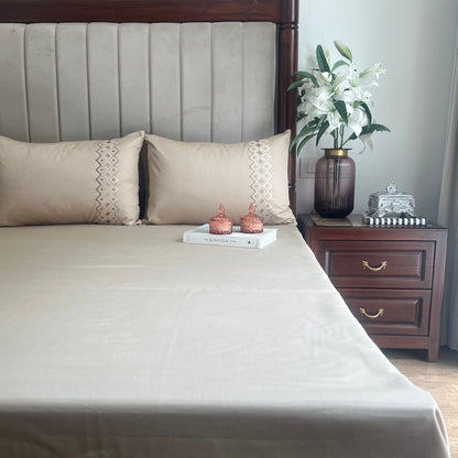 Diandra Sand Bedsheet Set