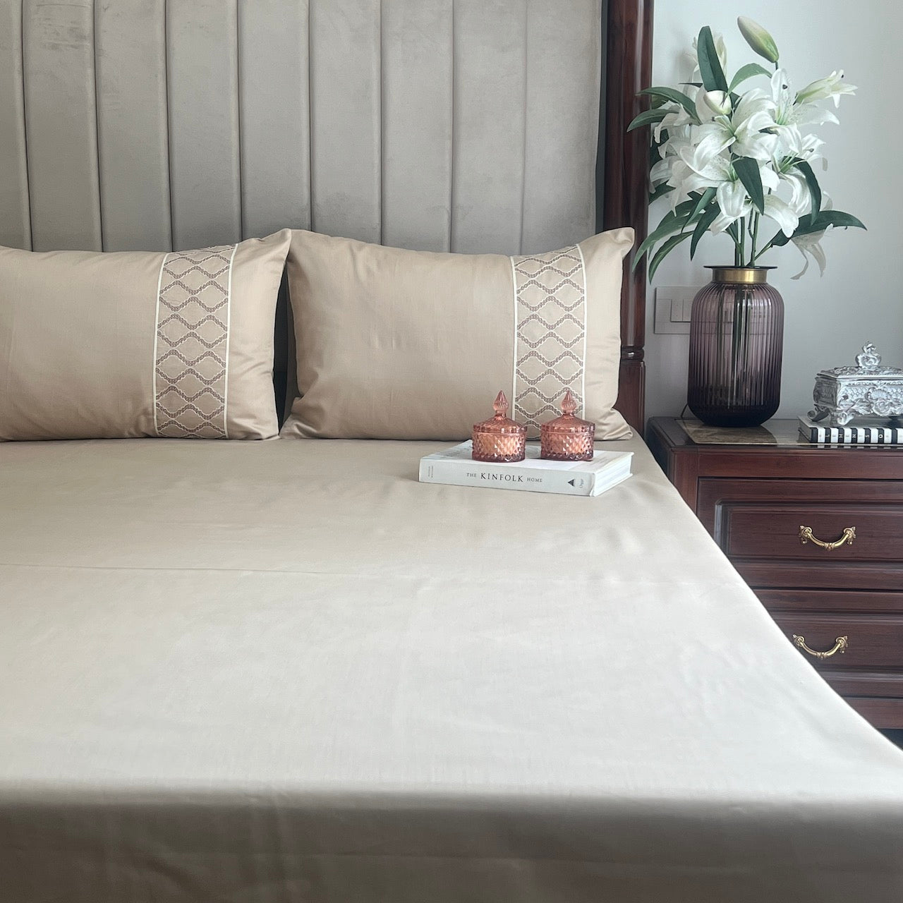 Maroc Sand Bedsheet Set