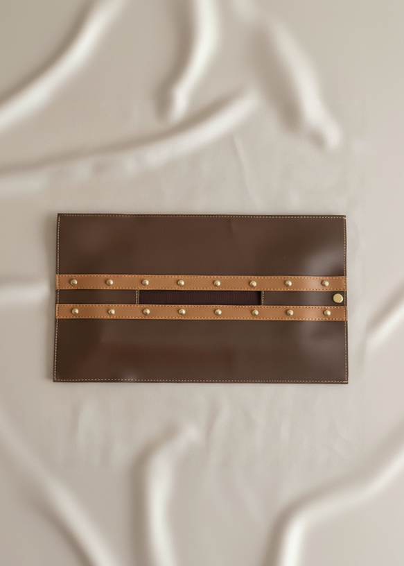 Brown &amp; Tan Tissue Cover