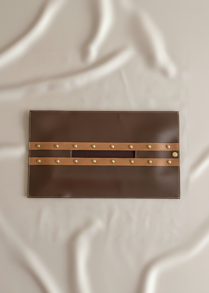 Brown &amp; Tan Tissue Cover